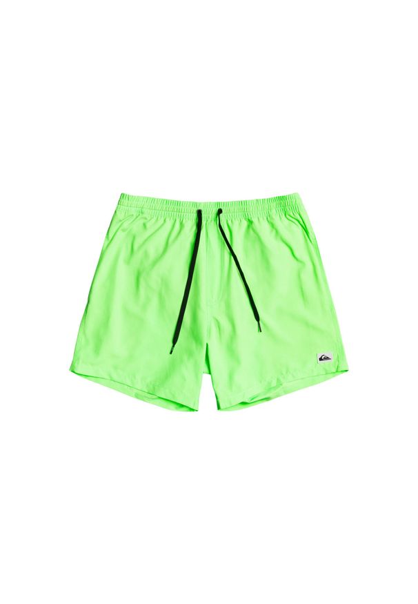 Szorty kąpielowe dziecięce Quiksilver Everyday 13". Kolor: zielony. Materiał: poliester, materiał