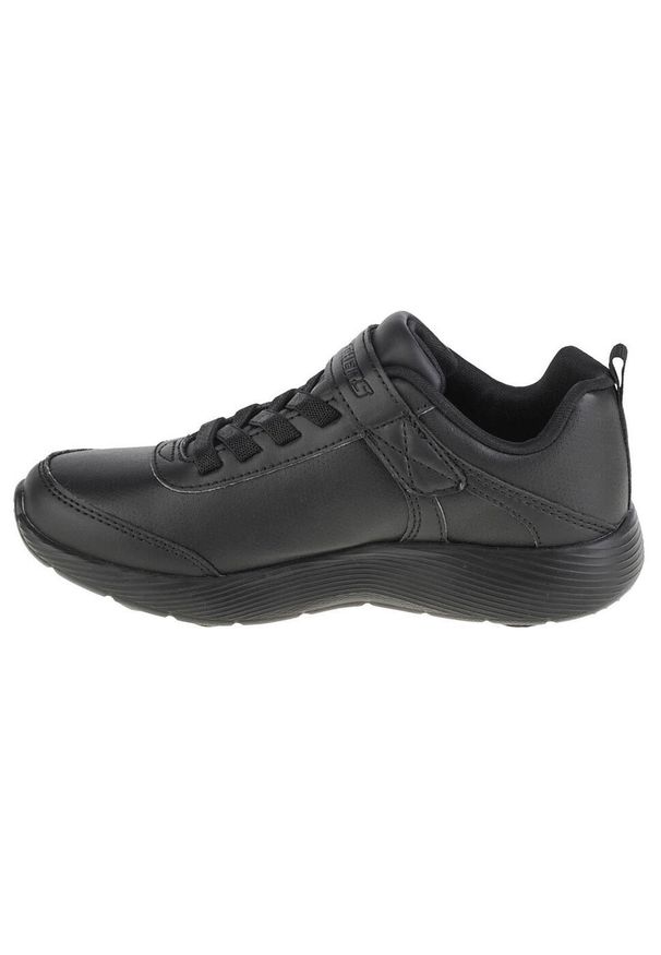 skechers - Buty sportowe Sneakersy dziewczęce, Skechers Dyna-Lite School Sprints. Kolor: czarny. Sport: turystyka piesza