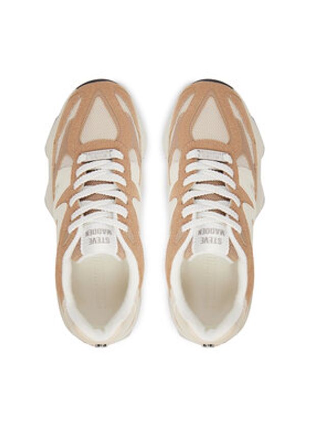 Steve Madden Sneakersy Sebi 11005324 Brązowy. Kolor: brązowy. Materiał: skóra