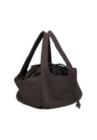 Kazar - Brązowa torebka damska kazar x kasia. Kolor: brązowy. Materiał: skórzane #7