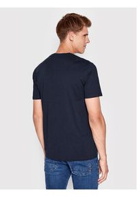 BOSS - Boss T-Shirt Thinking 1 50481923 Granatowy Regular Fit. Kolor: niebieski. Materiał: bawełna #5