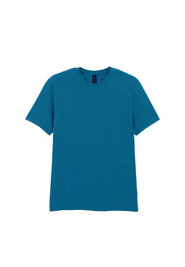 GILDAN - Koszulka Softstyle Dla Dorosłych Unisex. Kolor: turkusowy, niebieski, wielokolorowy. Sport: turystyka piesza