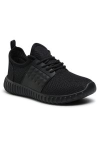 Sneakersy Sprandi CP95-21255 Black. Kolor: czarny. Materiał: materiał #1