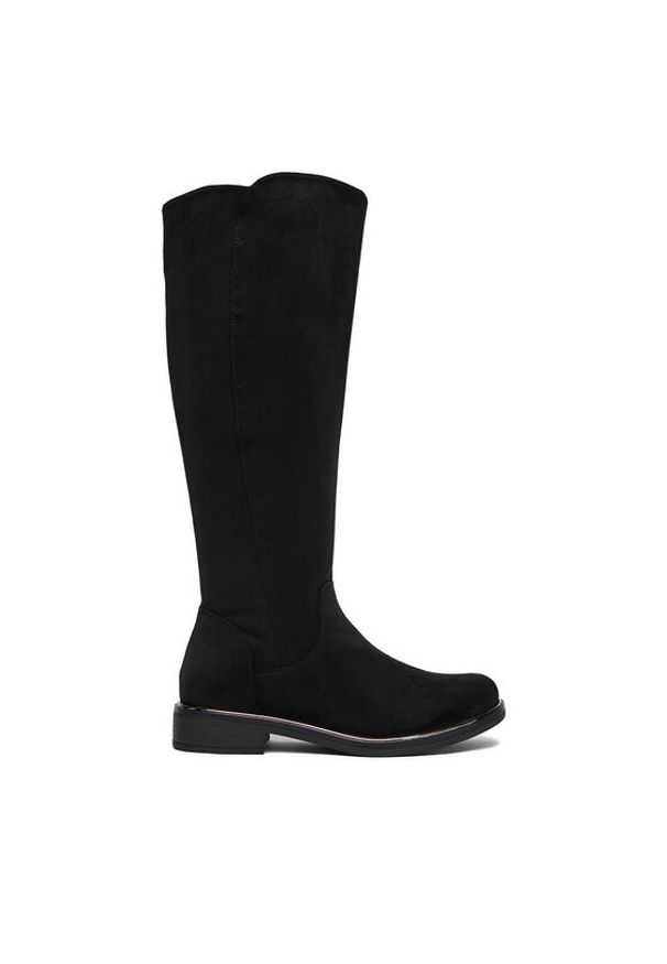 Clara Barson Kozaki CEO-WS13576-02 Czarny. Kolor: czarny. Materiał: materiał