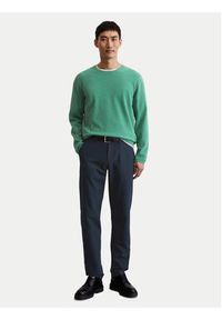 Marc O'Polo Sweter 526 5023 60080 Zielony Regular Fit. Typ kołnierza: polo. Kolor: zielony. Materiał: bawełna
