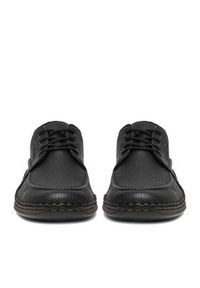 Rieker Półbuty 05214-00 Czarny. Kolor: czarny. Materiał: skóra, syntetyk #7