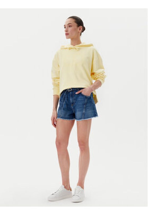 TwinSet - TWINSET Bluza 251TP2480 Żółty Regular Fit. Kolor: żółty. Materiał: bawełna