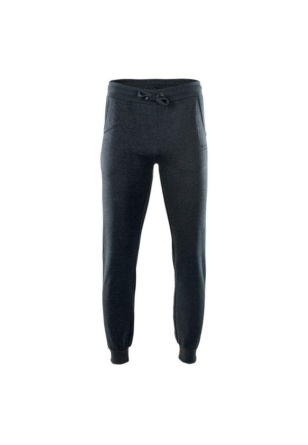 Hi-tec - Spodnie Dresowe Męskie Melian. Kolor: czarny. Materiał: dresówka. Sport: fitness