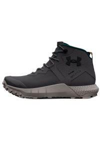 Buty Under Armour MicroG Valsetz Trek Mid L Wp M 3025577 100 szare. Zapięcie: sznurówki. Kolor: szary. Materiał: materiał. Szerokość cholewki: normalna #1