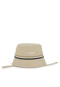 BOSS Kapelusz J53100 Beżowy. Kolor: beżowy. Materiał: bawełna #1