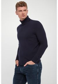 JOOP! Jeans - Golf męski wełniany Larsor JOOP! JEANS. Typ kołnierza: golf. Materiał: wełna #1