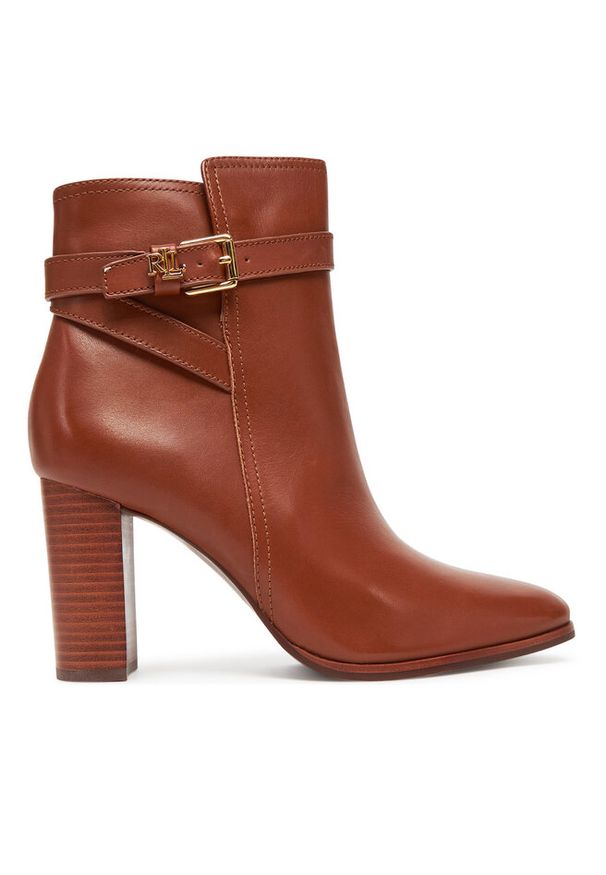 Lauren Ralph Lauren - Botki LAUREN RALPH LAUREN. Kolor: brązowy
