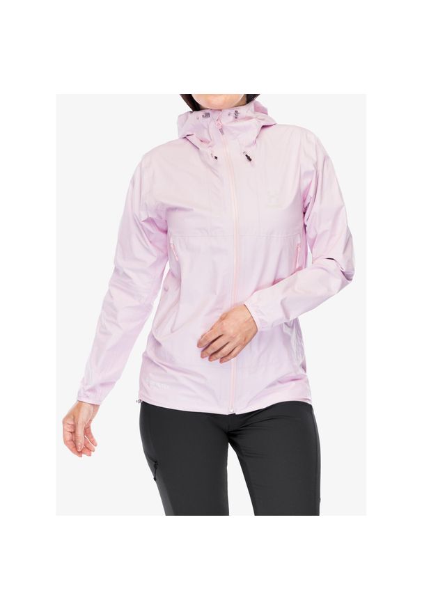 Haglöfs - Kurtka z membraną damska Haglofs L.I.M GTX Jacket. Kolor: różowy. Sport: turystyka piesza