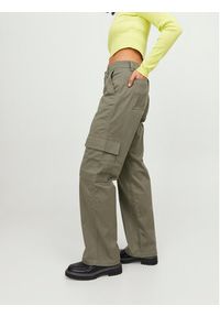 JJXX Spodnie materiałowe 12236946 Zielony Regular Fit. Kolor: zielony. Materiał: bawełna #4
