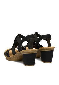 Rieker Sandały CEO-66526-00 Czarny. Kolor: czarny. Materiał: skóra #6