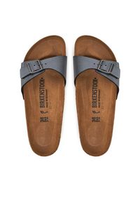 Birkenstock Klapki Madrid Birko-Flor 1021532 Szary. Kolor: szary. Materiał: skóra #3