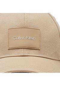 Calvin Klein Czapka z daszkiem Must T Bb K50K510377 Beżowy. Kolor: beżowy. Materiał: materiał, bawełna