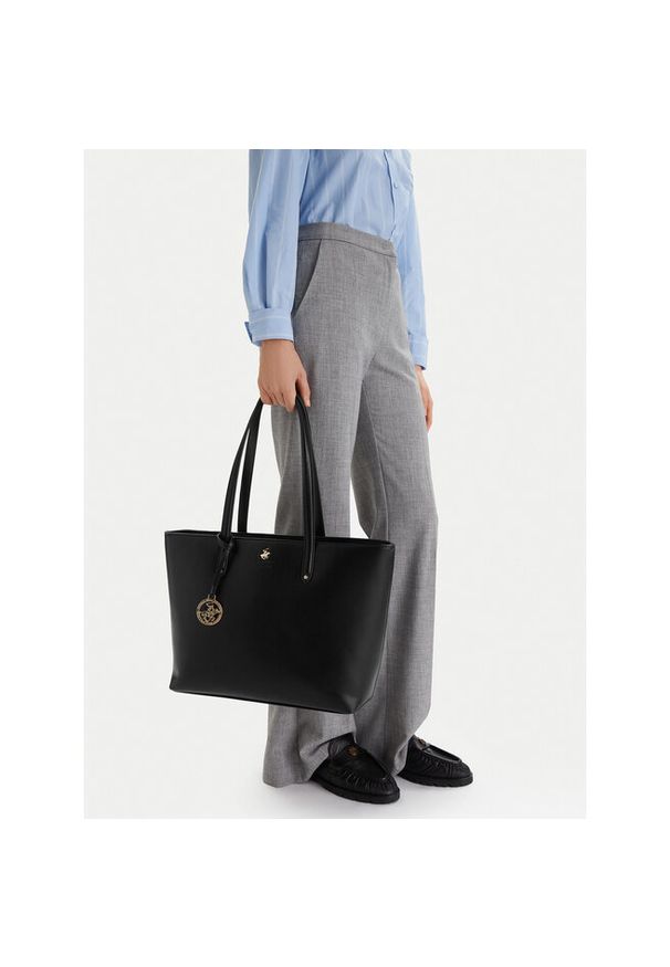 Torebka Beverly Hills Polo Club. Kolor: czarny