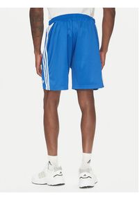 Adidas - adidas Szorty sportowe adicolor Teamgeist JP1123 Niebieski Regular Fit. Kolor: niebieski. Materiał: syntetyk. Styl: sportowy #3