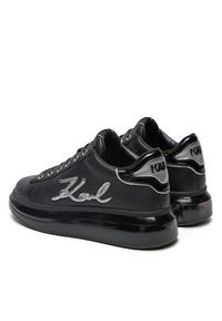 Karl Lagerfeld - KARL LAGERFELD Sneakersy KL62610H Czarny. Kolor: czarny. Materiał: skóra #5