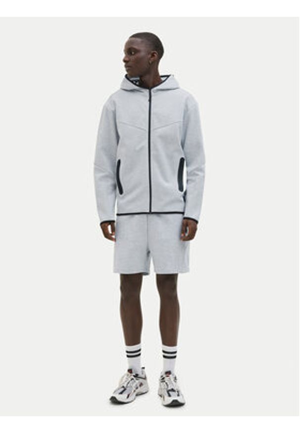 Jack & Jones Szorty sportowe Gordon Fusion 12273304 Szary Regular Fit. Kolor: szary. Materiał: syntetyk. Styl: sportowy