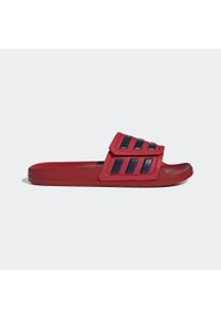 Adidas - adilette TND Slides. Kolor: wielokolorowy, czerwony, niebieski