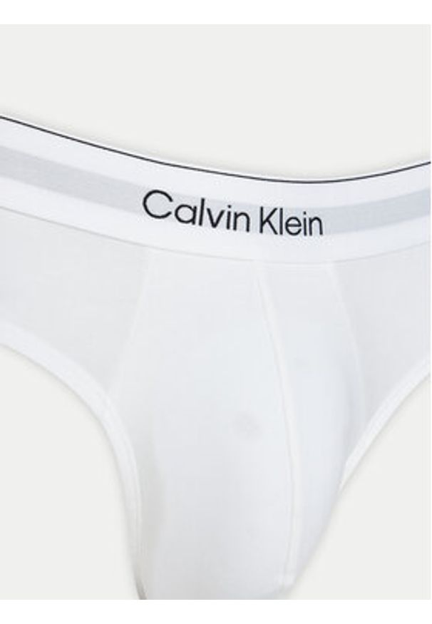 Calvin Klein Underwear Komplet slipów LV00NB4388 Biały. Kolor: biały. Materiał: bawełna