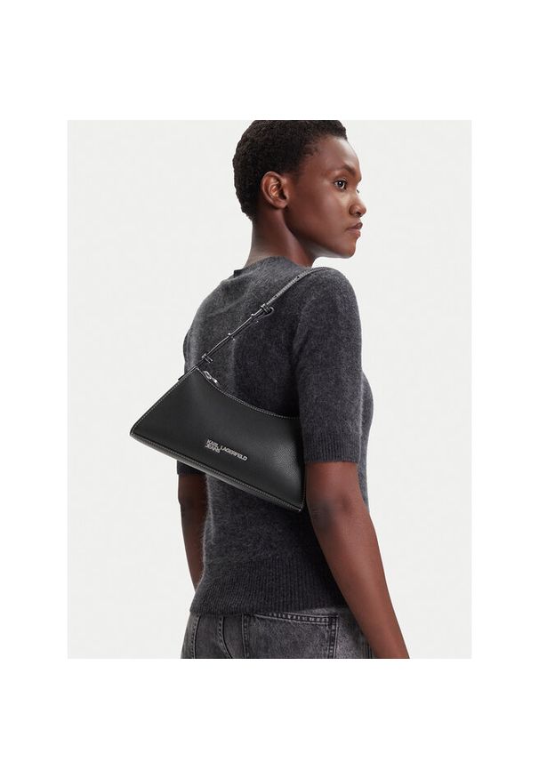 Torebka Karl Lagerfeld Jeans. Kolor: czarny