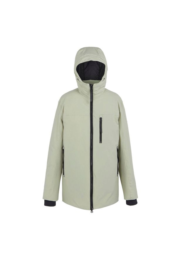 Regatta - Męska Kurtka Wodoodporna Yewbank III. Kolor: czarny, szary, wielokolorowy. Sport: turystyka piesza