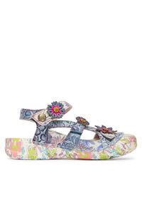 Laura Vita Sandały Beczierso 33 Niebieski. Kolor: niebieski. Materiał: skóra #1