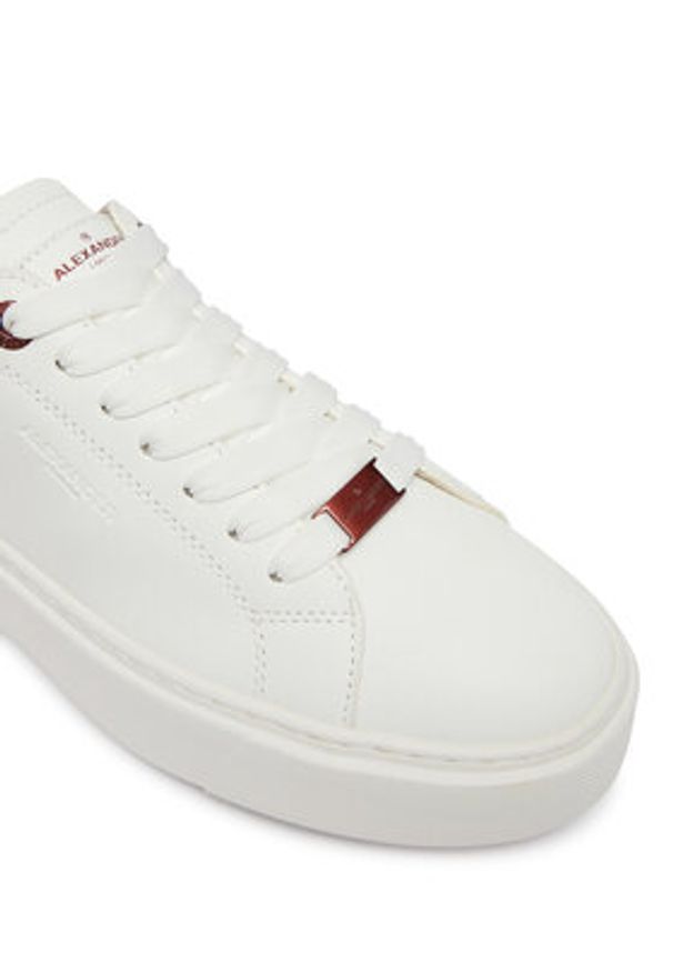 Alexander Smith Sneakersy London ALBDLUW Biały. Kolor: biały. Materiał: skóra