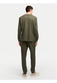 Jack & Jones Piżama Solid 12268536 Zielony Loose Fit. Kolor: zielony. Materiał: syntetyk #4