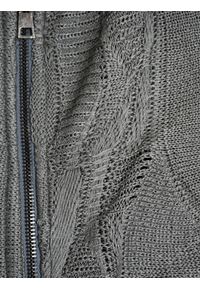 La Haine Inside Us Sweter Full Zip | LM244 | Mężczyzna | Szary. Okazja: na co dzień. Typ kołnierza: kaptur. Kolor: szary. Materiał: poliester, bawełna. Wzór: aplikacja, jednolity. Styl: sportowy, casual, elegancki #6