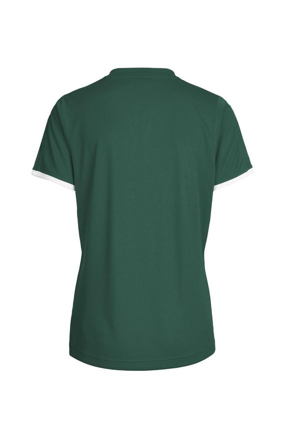Koszulka sportowa z krótkim rękawem damska Hummel Core Womens SS Jersey. Kolor: zielony. Materiał: jersey. Długość rękawa: krótki rękaw. Długość: krótkie