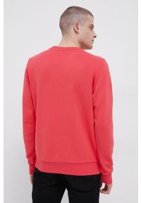 Superdry Bluza męska kolor różowy z nadrukiem. Okazja: na co dzień. Kolor: różowy. Wzór: nadruk. Styl: casual #3