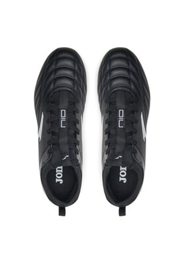 Joma Buty do piłki nożnej Numero-10 Firm Ground N10W2401FG Czarny. Kolor: czarny. Materiał: skóra