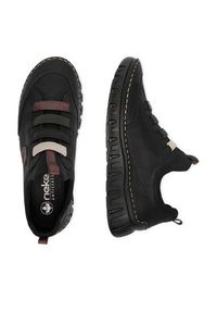Rieker Sneakersy CEO-57550-00 Czarny. Kolor: czarny. Materiał: skóra #4