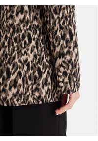 Maryley Marynarka 25IB112/36BE Beżowy Regular Fit. Kolor: beżowy. Materiał: syntetyk #3