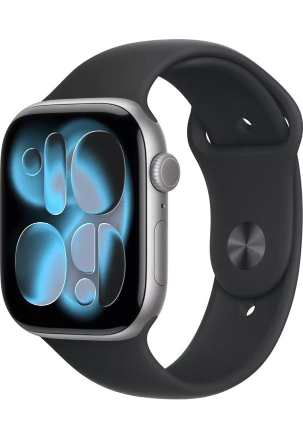 APPLE - Smartwatch Apple Smartwatch Apple Watch Series 11 46 mm GPS M/L Gwiezdna szarość / Czarny. Rodzaj zegarka: smartwatch. Kolor: czarny
