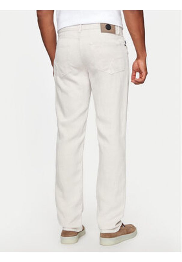 JOOP! Jeansy 05Fortres 30041803 Biały Modern Fit. Kolor: biały