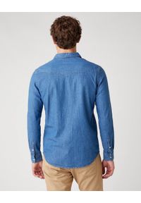 Wrangler - KOSZULA MĘSKA WRANGLER LS WESTERN SHIRT MID STONE W5F25K14V 112130117 #5