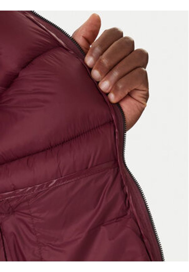 Karl Lagerfeld - KARL LAGERFELD Kamizelka 505023 554590 Bordowy Regular Fit. Typ kołnierza: dekolt w karo. Kolor: czerwony. Materiał: syntetyk