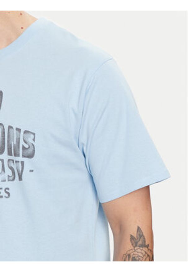 Jack & Jones - Jack&Jones T-Shirt Jprbluhippy 12255860 Niebieski Regular Fit. Kolor: niebieski. Materiał: bawełna