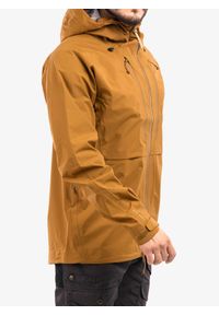 Fjällräven - Kurtka męska Fjallraven Keb Eco-Shell Jacket. Kolor: brązowy