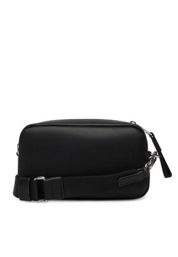 Tommy Jeans Torebka Tjw Bold Script Camera Bag AW0AW17897 Czarny. Kolor: czarny. Materiał: skórzane