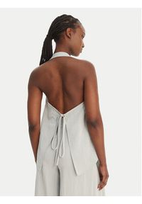 Eleh Bluzka SS260092 Błękitny Relaxed Fit. Kolor: niebieski. Materiał: syntetyk #2