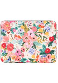 Etui Rifle Paper Rifle Paper Laptop Sleeve - Pokrowiec MacBook Pro 15" / Laptop 15,6” (Garden Party Blush)