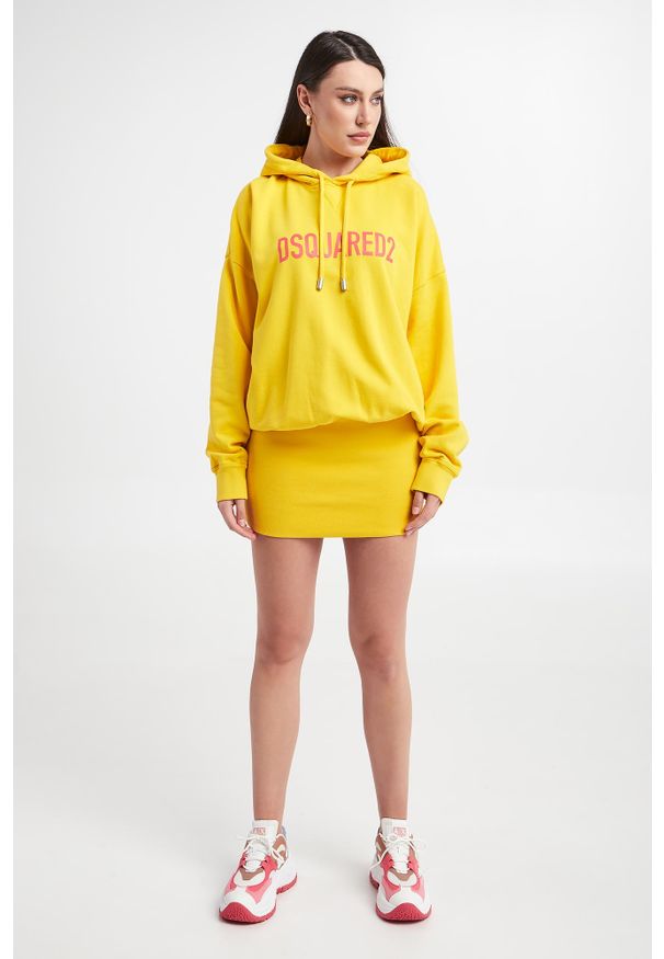 Sukienka dresowa DSQUARED2. Materiał: dresówka