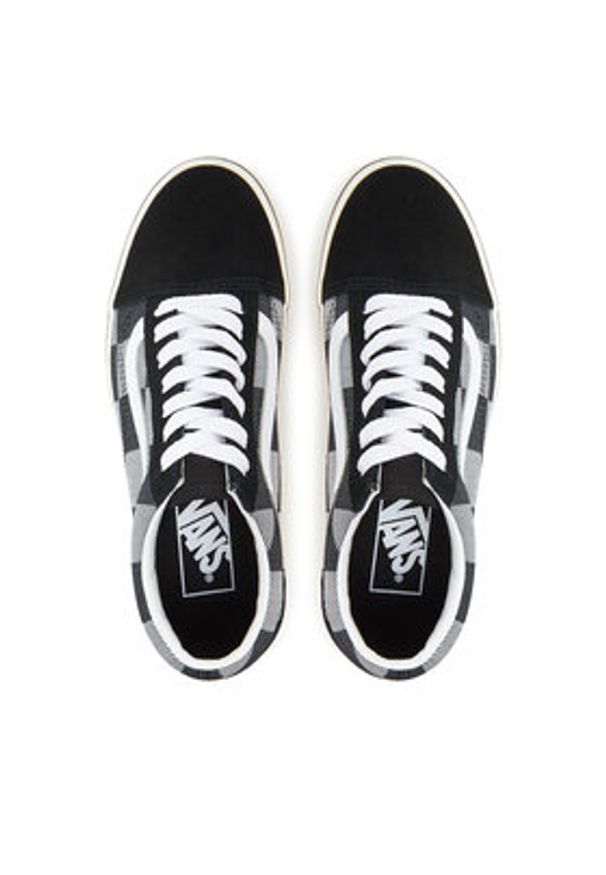Vans Tenisówki Old Skool VN000D5NBMA1 Czarny. Kolor: czarny. Materiał: skóra