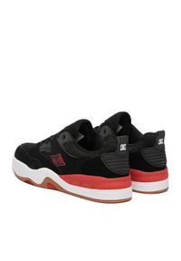 DC Shoes Sneakersy DC01676001 Czarny. Kolor: czarny. Materiał: skóra, zamsz #7